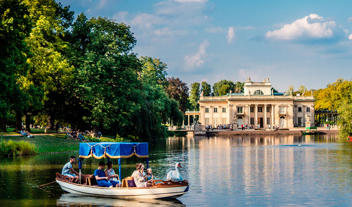 Łazienki park